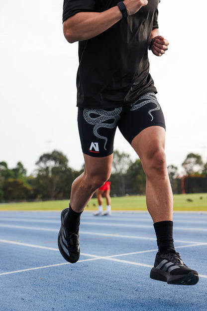 A1 Snake Tights - Black