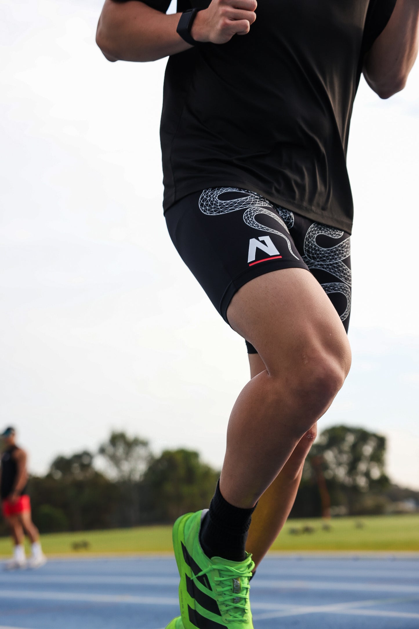 A1 Snake Tights - Black