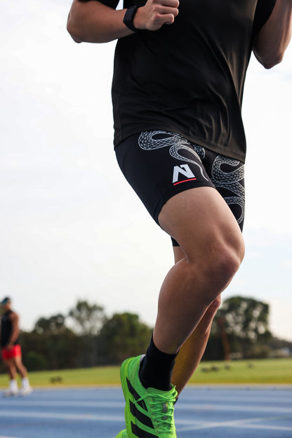 A1 Snake Tights - Black